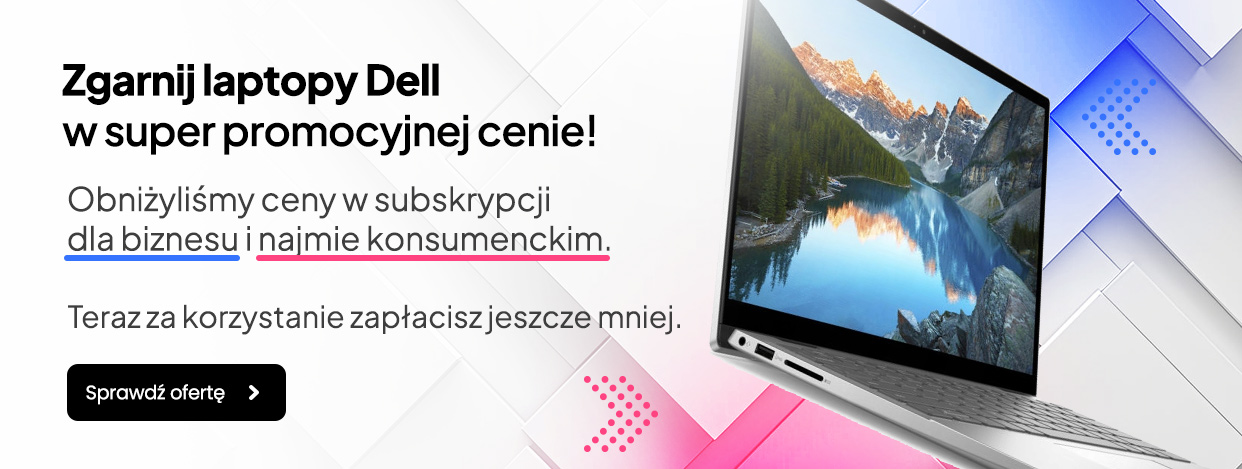 Zgarnij laptopy Dell w super promocyjnej cenie! 